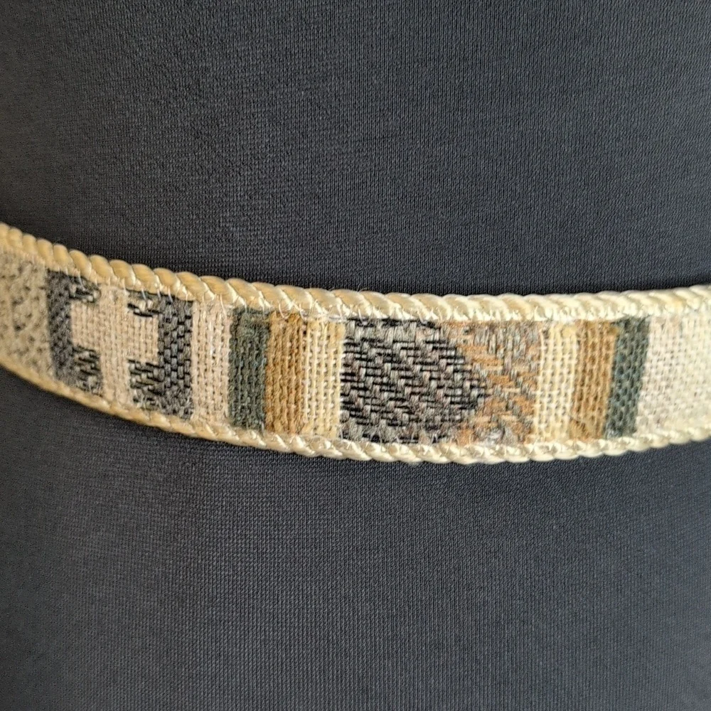 Elite Vintage Woven Belt Size M